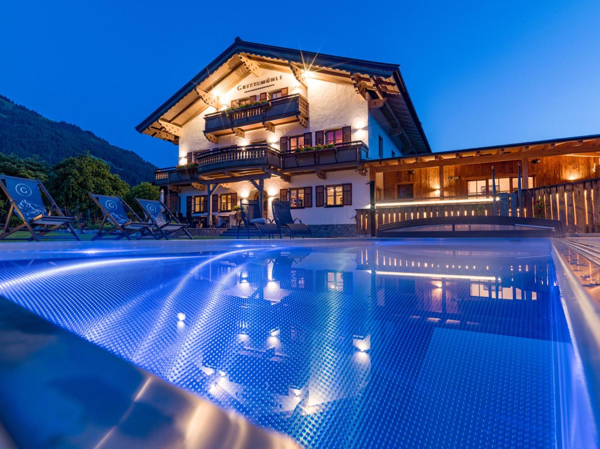 Grittlmuehle Chalet Ferienwohnungen بريكسن ام تاله المظهر الخارجي الصورة