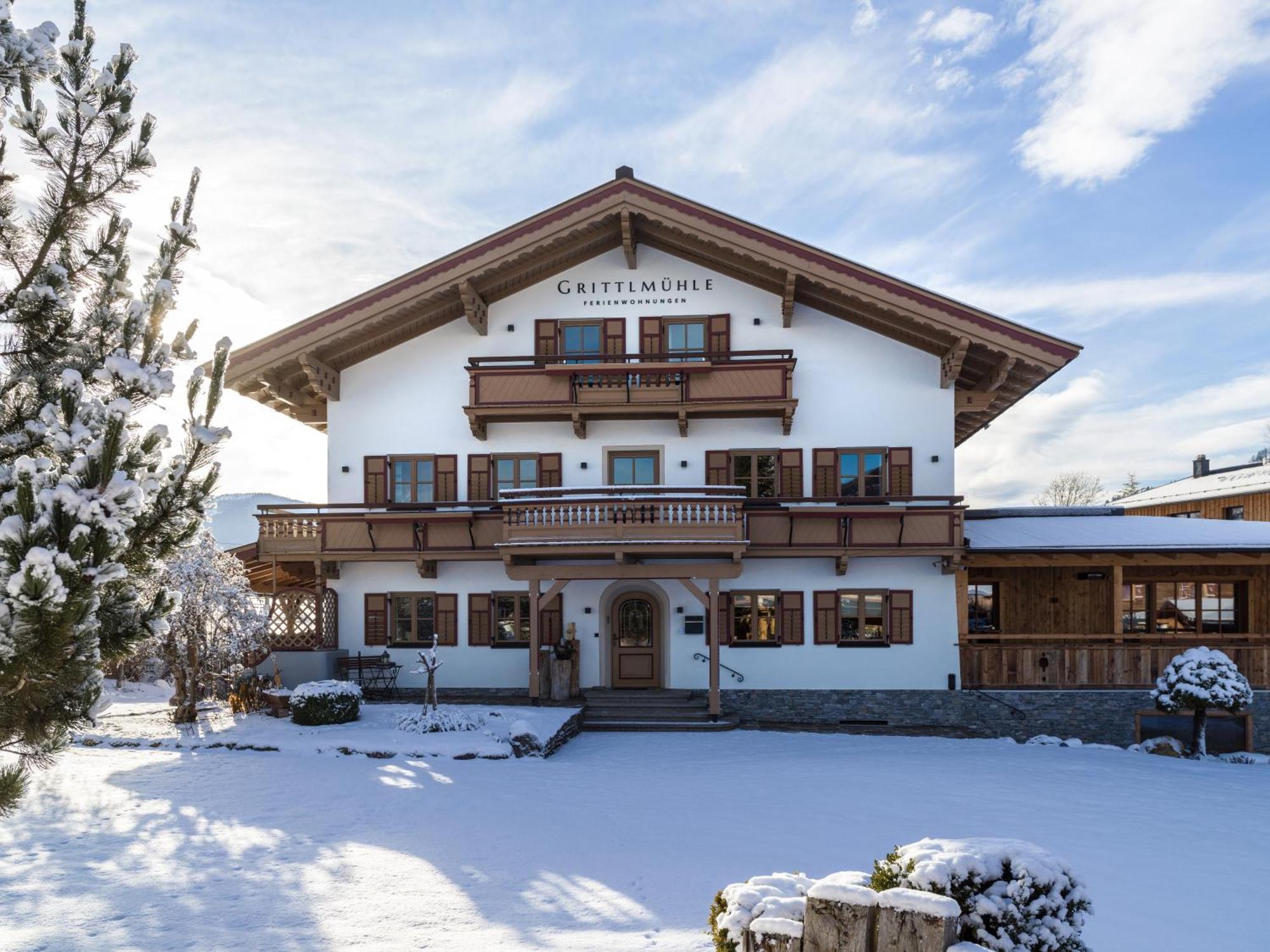 Grittlmuehle Chalet Ferienwohnungen بريكسن ام تاله المظهر الخارجي الصورة
