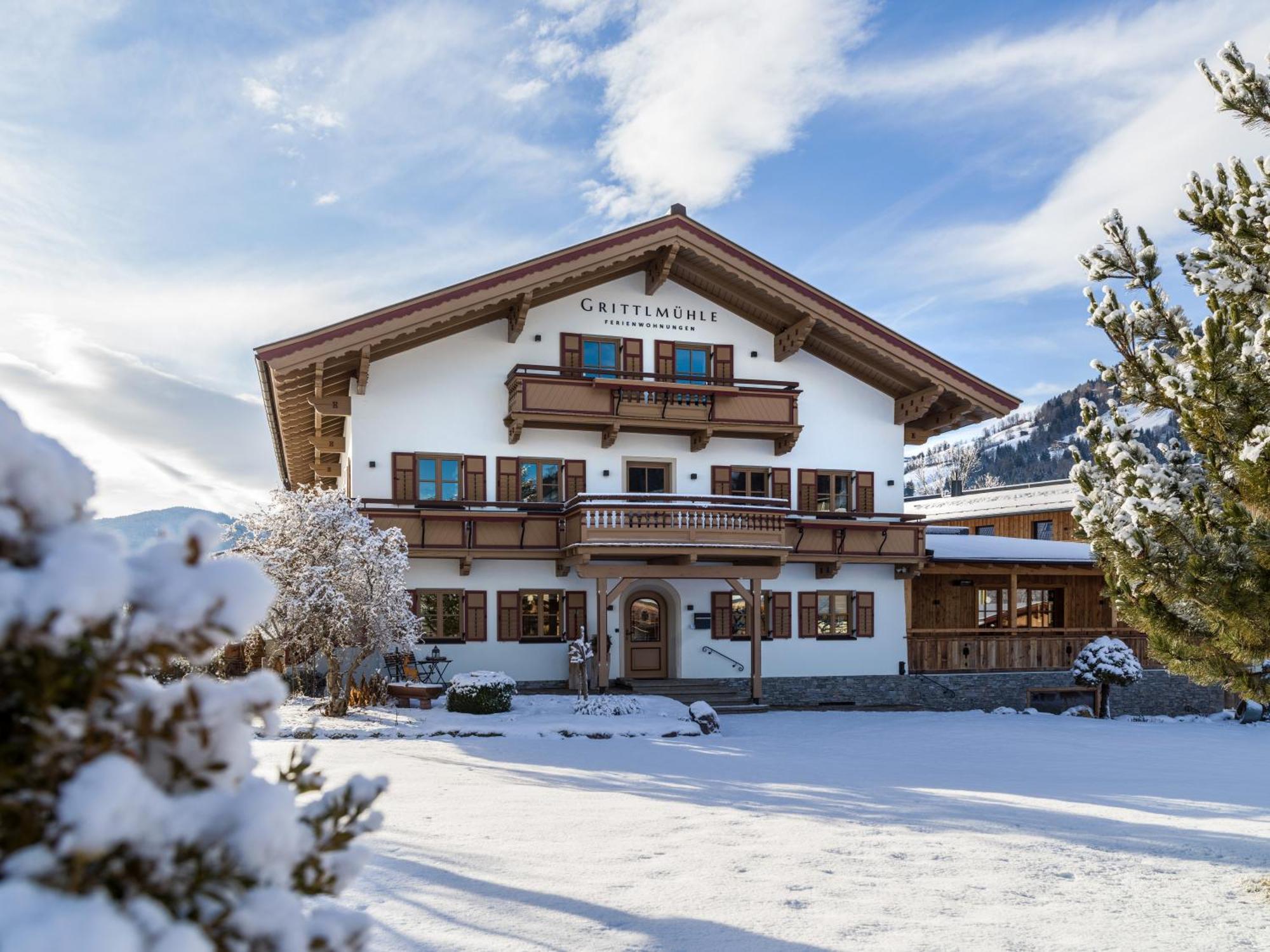 Grittlmuehle Chalet Ferienwohnungen بريكسن ام تاله المظهر الخارجي الصورة
